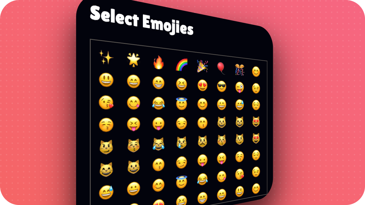 Emoji selector